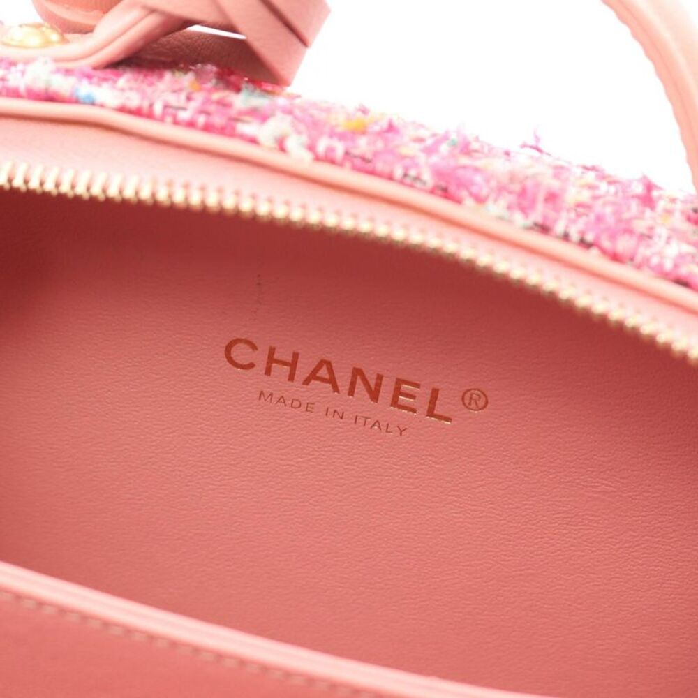 Chanel Fabric Leather CC Filigree 2way Bag A93342 - Picture 4 of 6